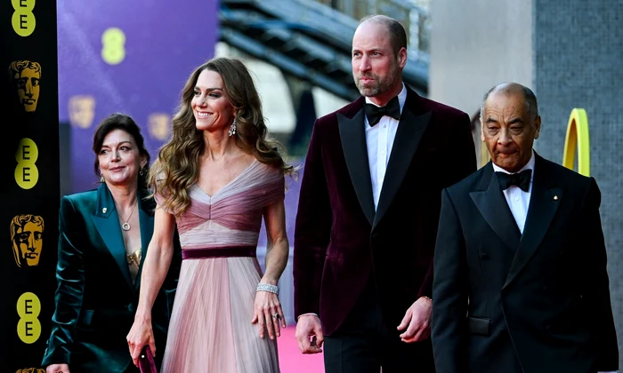 Kate Middleton și Prințul William BAFTA 2026 foto profimedia 1077412247 (2) jpg