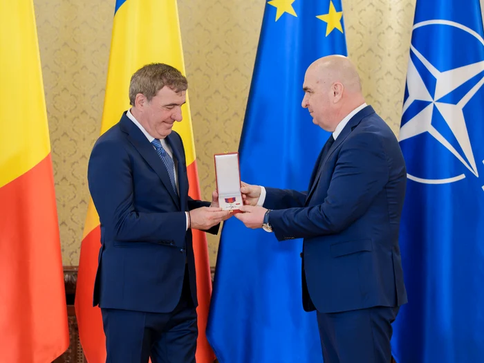 „Regele” a primit distincția „Steaua României” / foto: presidency.ro