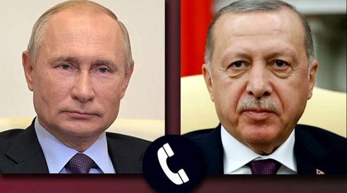 Putin și Erdogan au purtat o discuție telefonică