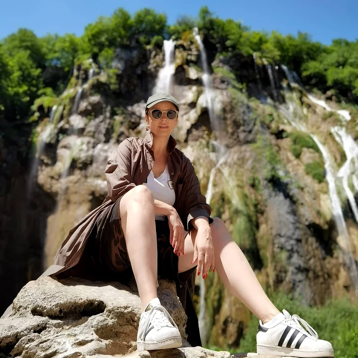 Andreea Marin s-a bucurat din plin de vacanța în Croația