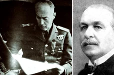 Ion Antonescu și Stelian Popescu, directorul ziarului Universul (© Wikimedia Commons)