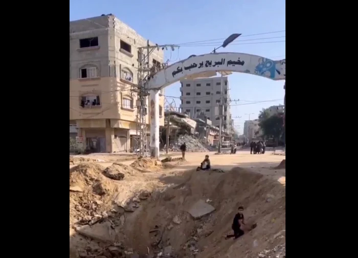 Atac israelian asupra taberei de refugiați al-Maghazi