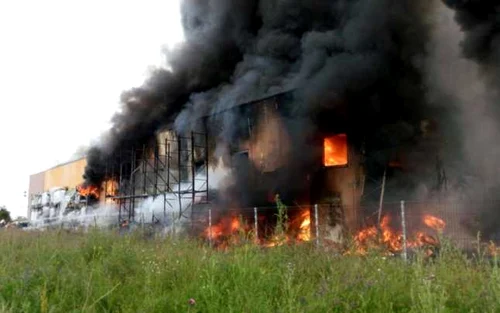 incendiu jilava foto isu bucuresti