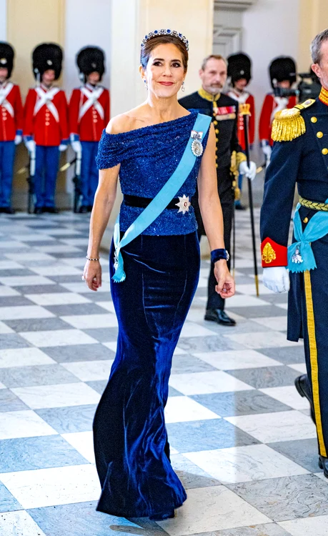 Regina Mary, banchet de stat, diadema cu safire, Profimedia (3) jpg