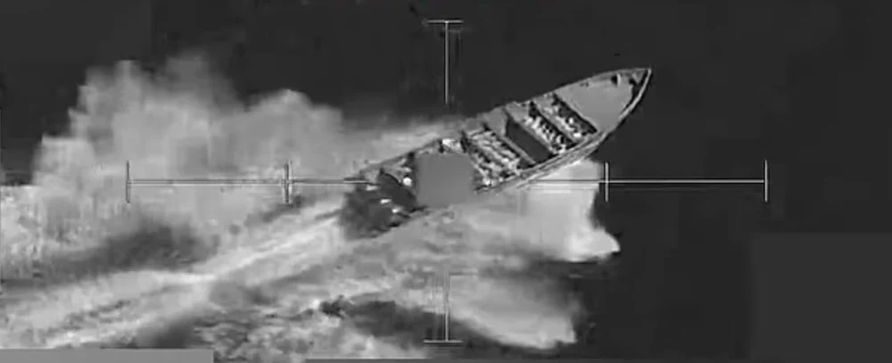 Pentagonul publică imagini cu al 21-lea atac al SUA asupra ambarcațiunilor suspectate de narco-terorism