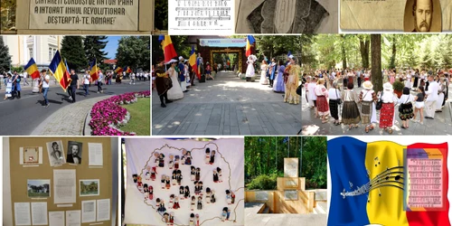 Zilele Imnului Național la Râmnicu Vâlcea unde s a intonat prima dată public în 1848 Colaj