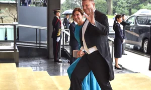 Carmen și Klaus Iohannis au venit ținându se de mână  S au remarcat prin ținutele elegante jpeg