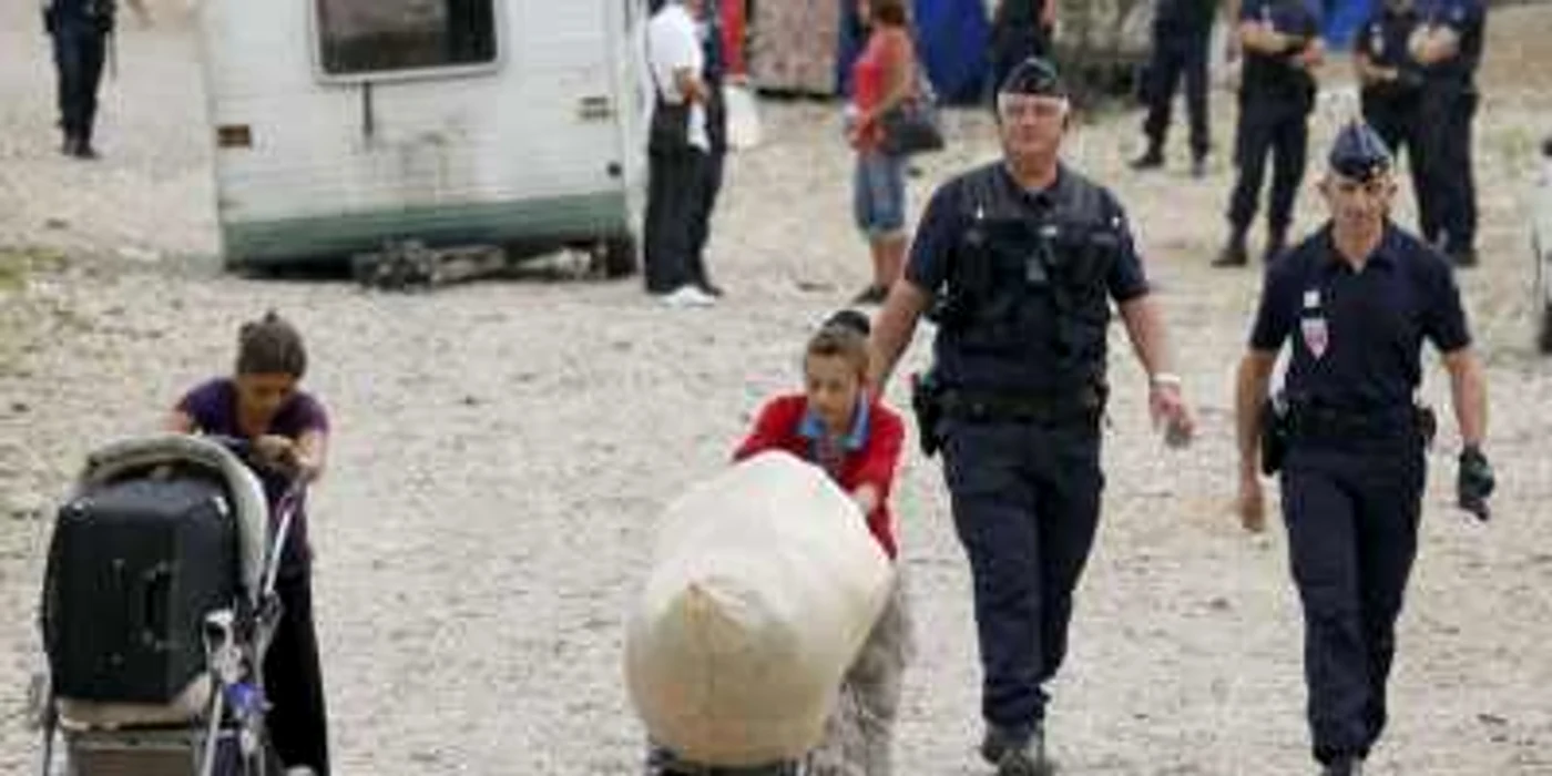 Romii, expulzaţi din Franţa FOTO Reuters