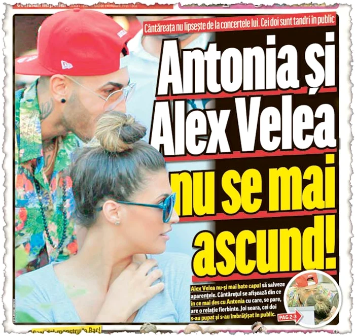 Încearcă să ascundă relaţia cu Velea