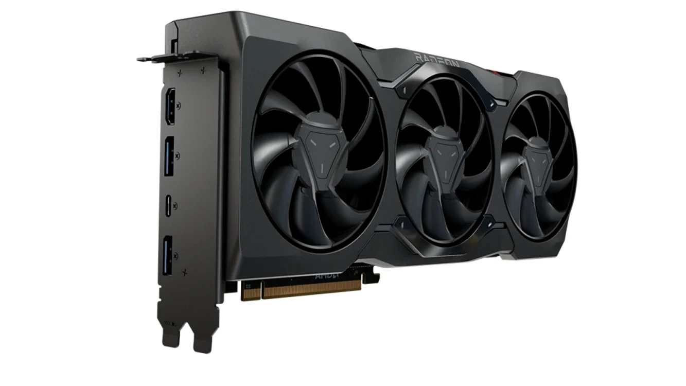 Placă grafică de gaming AMD Radeon 7900XTX. FOTO AMD