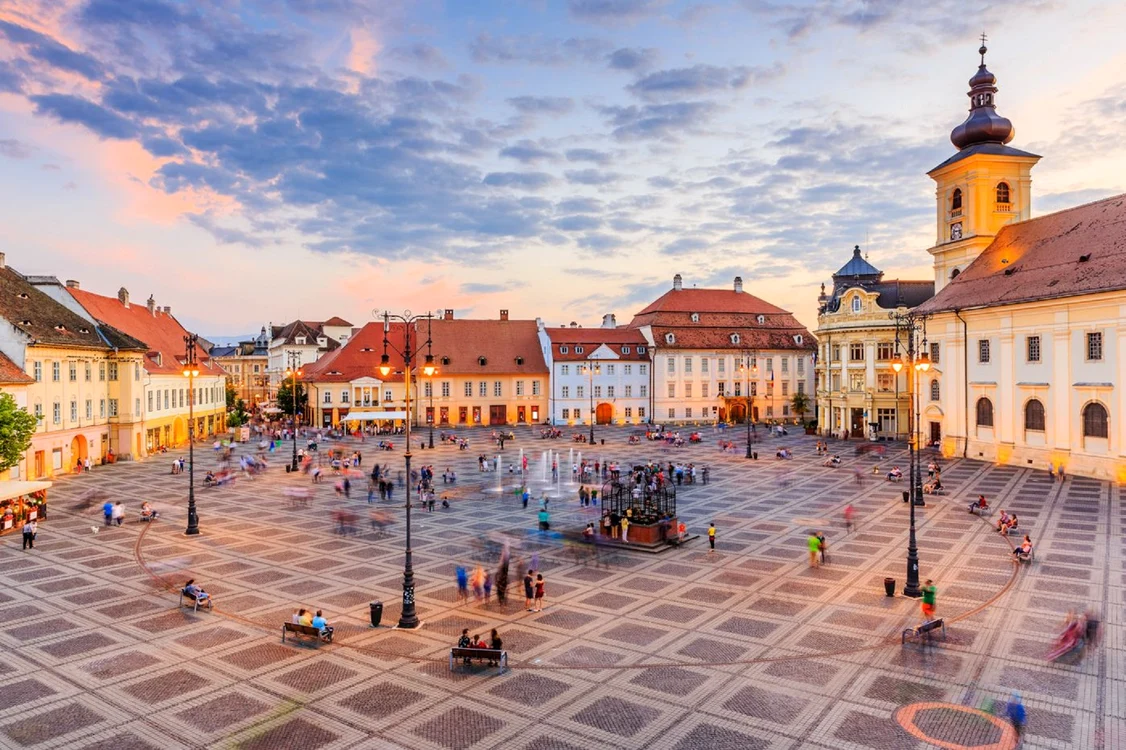 Piața Mare din Sibiu Foto Vietnam Net jpg