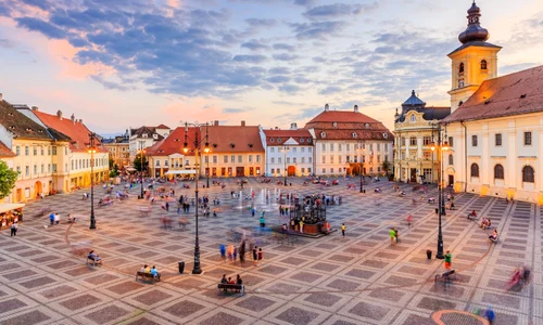 Piața Mare din Sibiu Foto Vietnam Net jpg