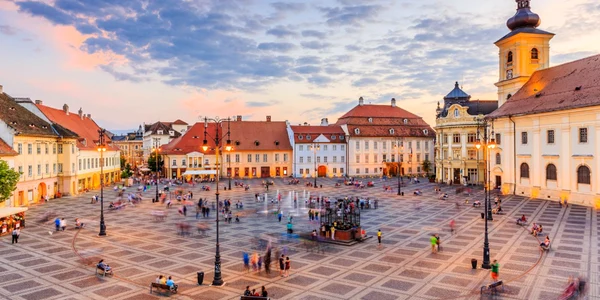 Piața Mare din Sibiu Foto Vietnam Net jpg