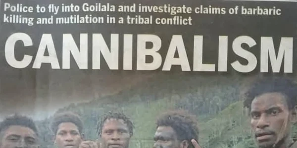 canibalism Papua Noua Guinee, foto facebook jpg