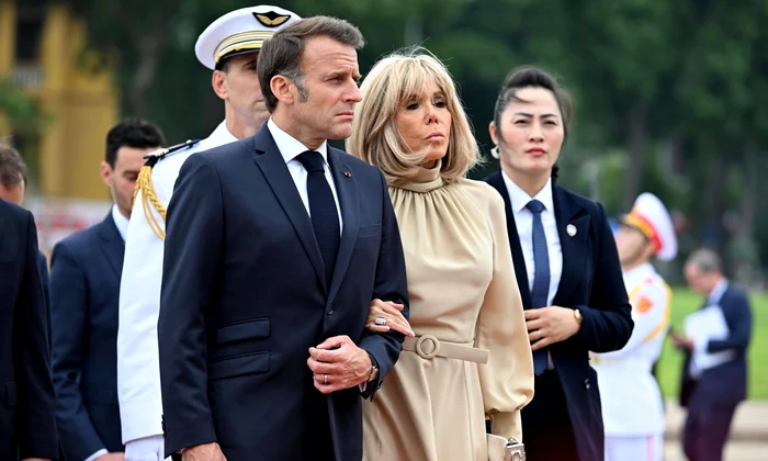 Soții Macron în vizită în Vietnam, Profimedia (4) jpg