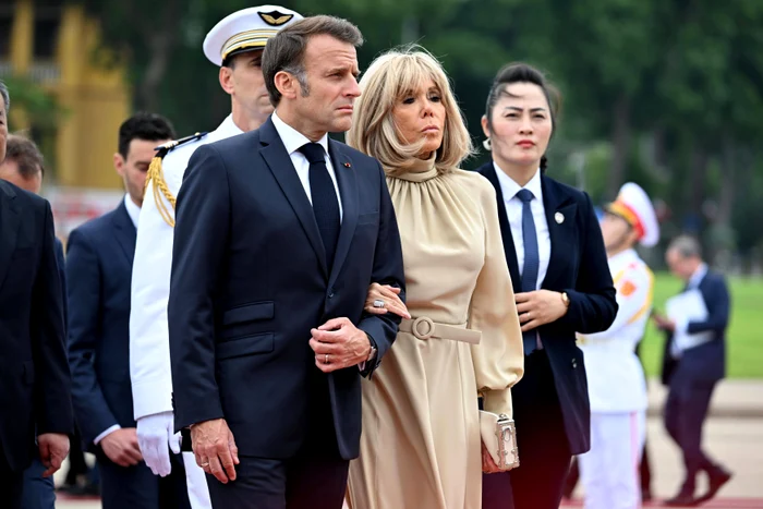 Soții Macron în vizită în Vietnam, Profimedia (4) jpg