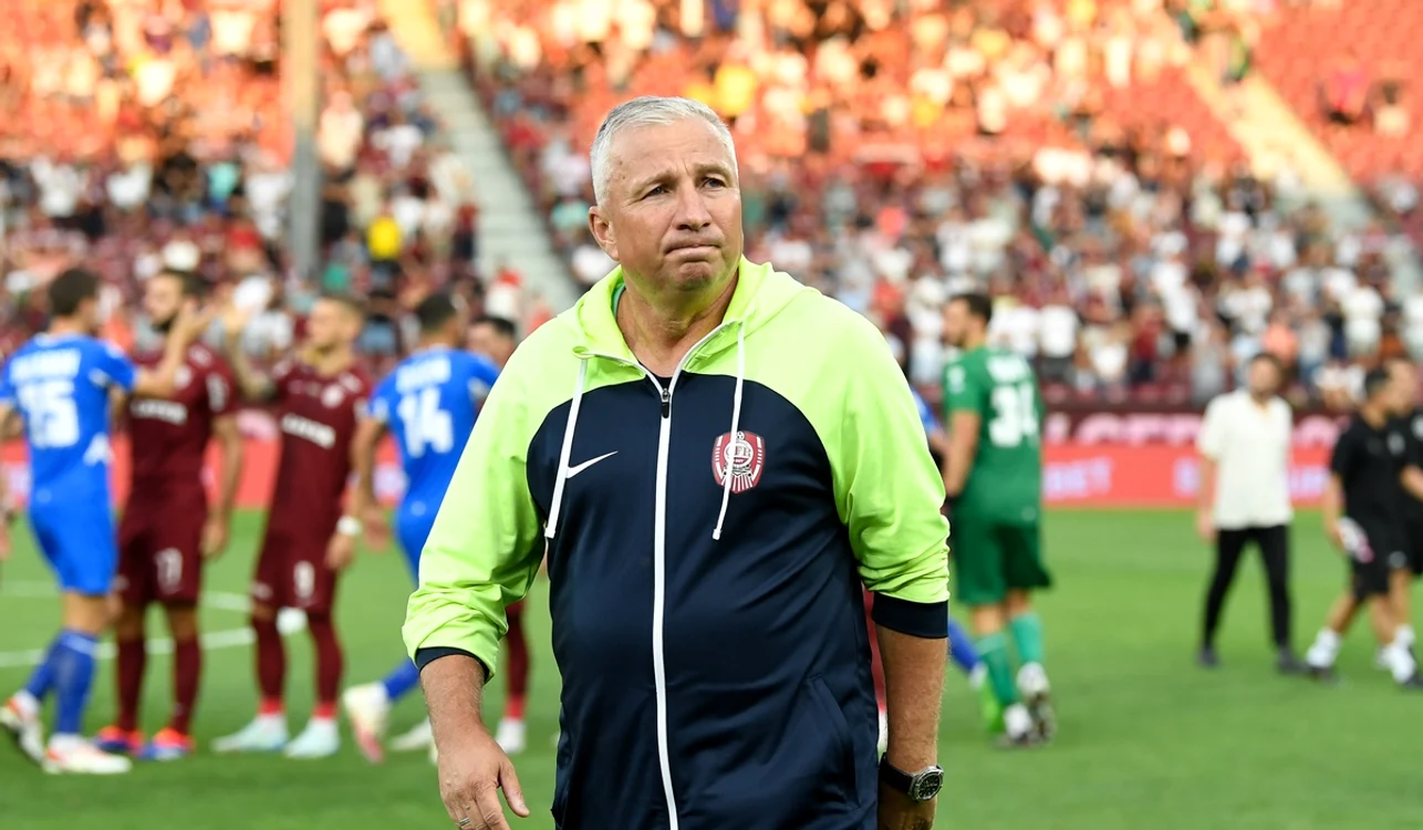Dan Petrescu nu mai are susținere la CFR Cluj. Foto Sportpictures