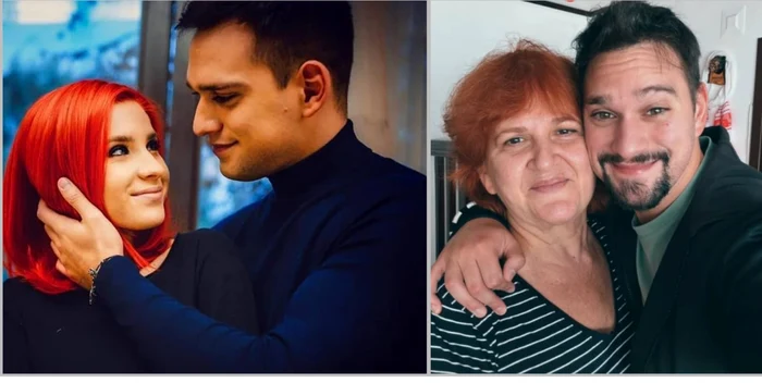 Asemănarea dintre Cristina și mama lui Vlad Gherman / foto: colaj Click!