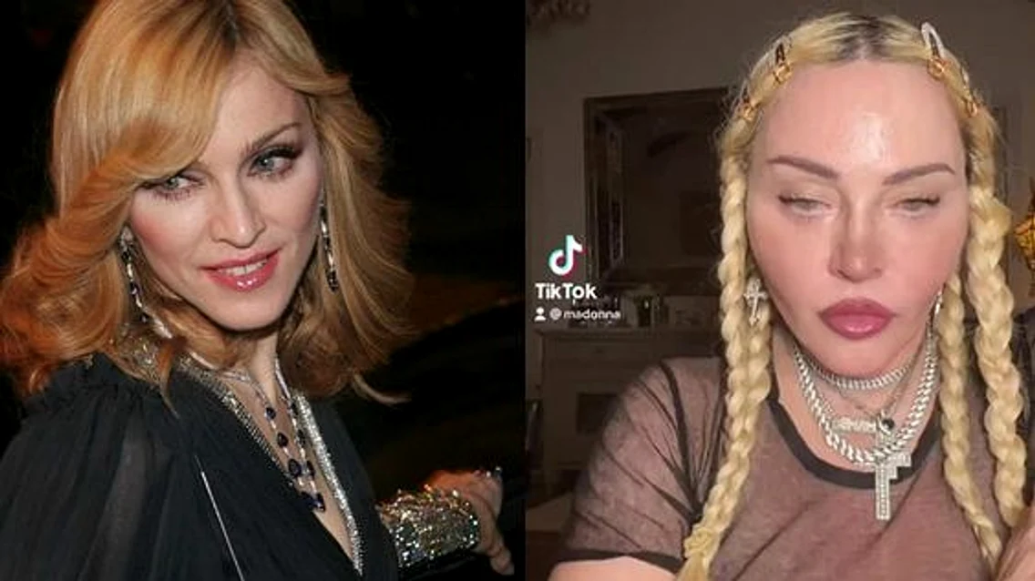 Madonna, înainte și acum