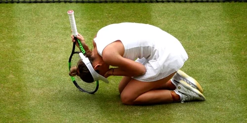 Serena Williams Simona Halep în finală la Wimbledon 2019 FOTO Guliver / Getty Images / Shaun Botterill