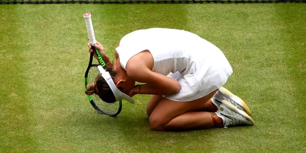 Serena Williams Simona Halep în finală la Wimbledon 2019 FOTO Guliver / Getty Images / Shaun Botterill