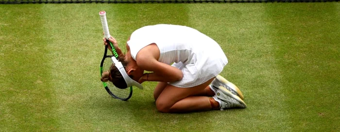 Serena Williams Simona Halep în finală la Wimbledon 2019 FOTO Guliver / Getty Images / Shaun Botterill