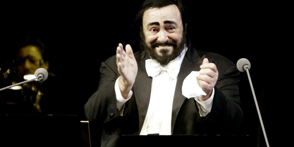 luciano pavarotti foto getty images