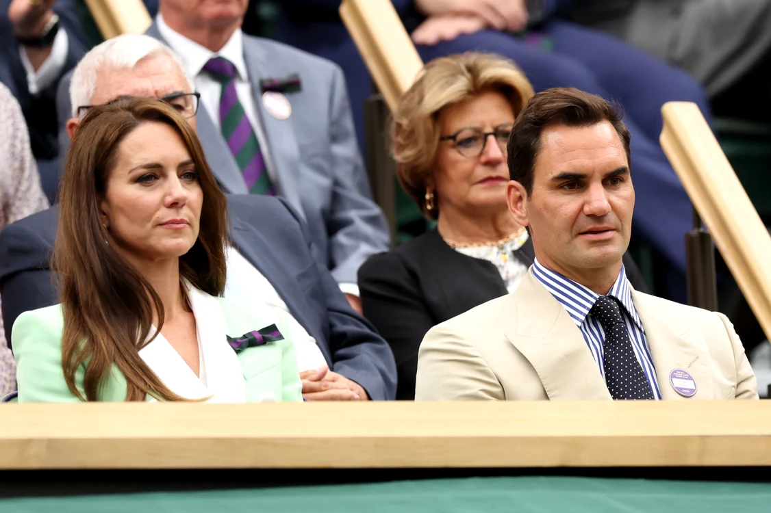Prințesa Kate și Roger Federer în 2023, GettyImages jpg