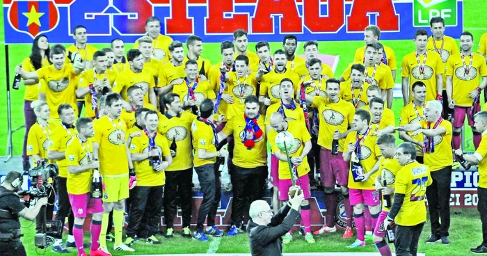 Steaua a câştigat Liga I în ultimele două sezoane