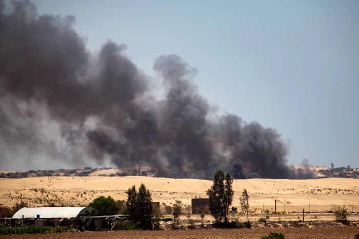 Bombardament israelian asupra Rafah FOTO EPA-EFE