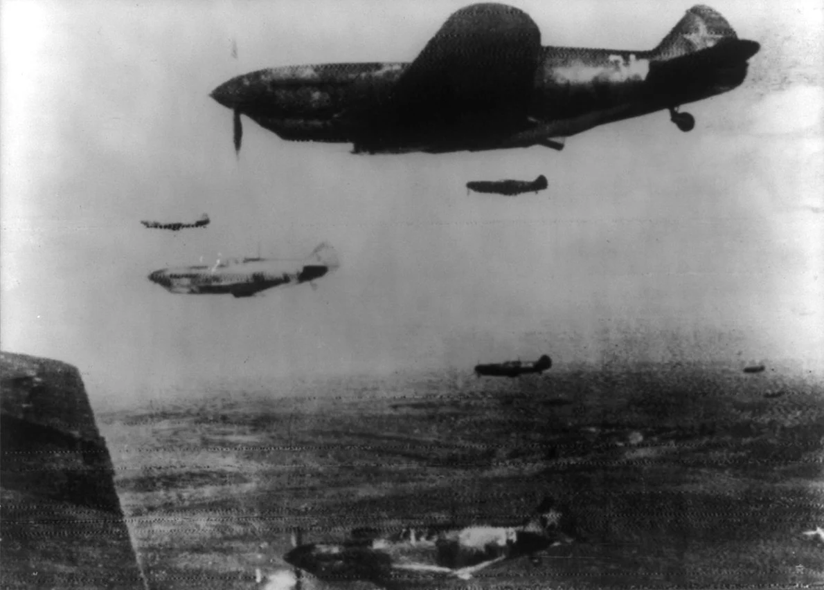 Lavocikin LaGG-3, printre cele mai moderne avioane ale URSS în 1941 (© Library of Congress)