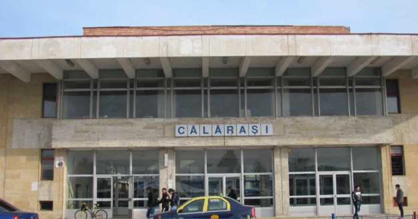 Gara de pe malul Borcei, înainte de începerea lucărilor de modernizare Foto:I.S.