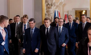 Nicusor Dan, Macron X jpg