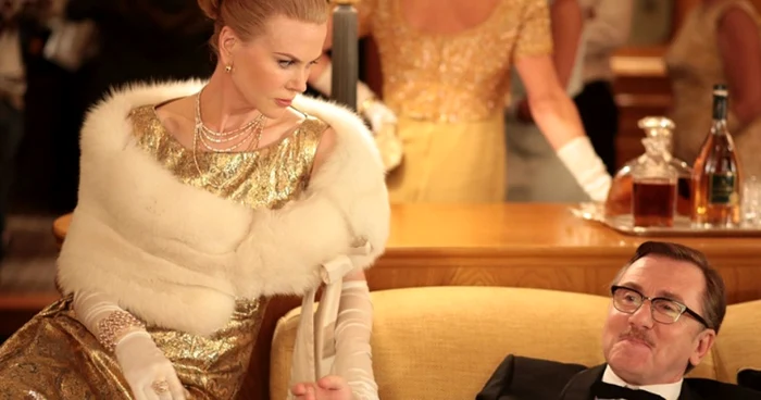 Protagoniştii filmului „Grace
de Monaco”: Nicole Kidman şi Tim Roth