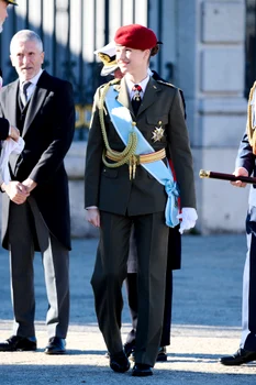 Prințesa Leonor, tot mai sigură pe ea. FOTO: Getty Images