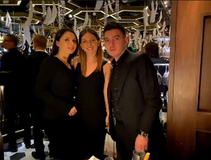 SImona Halep, alături de fratele ei și de soția lui, la Revelionul 2020