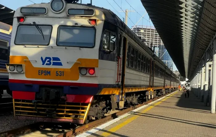 Tren ucrainean/FOTO:Facebook