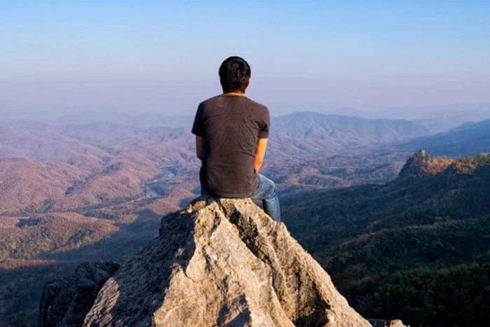 Ai urcat în vârful muntelui?