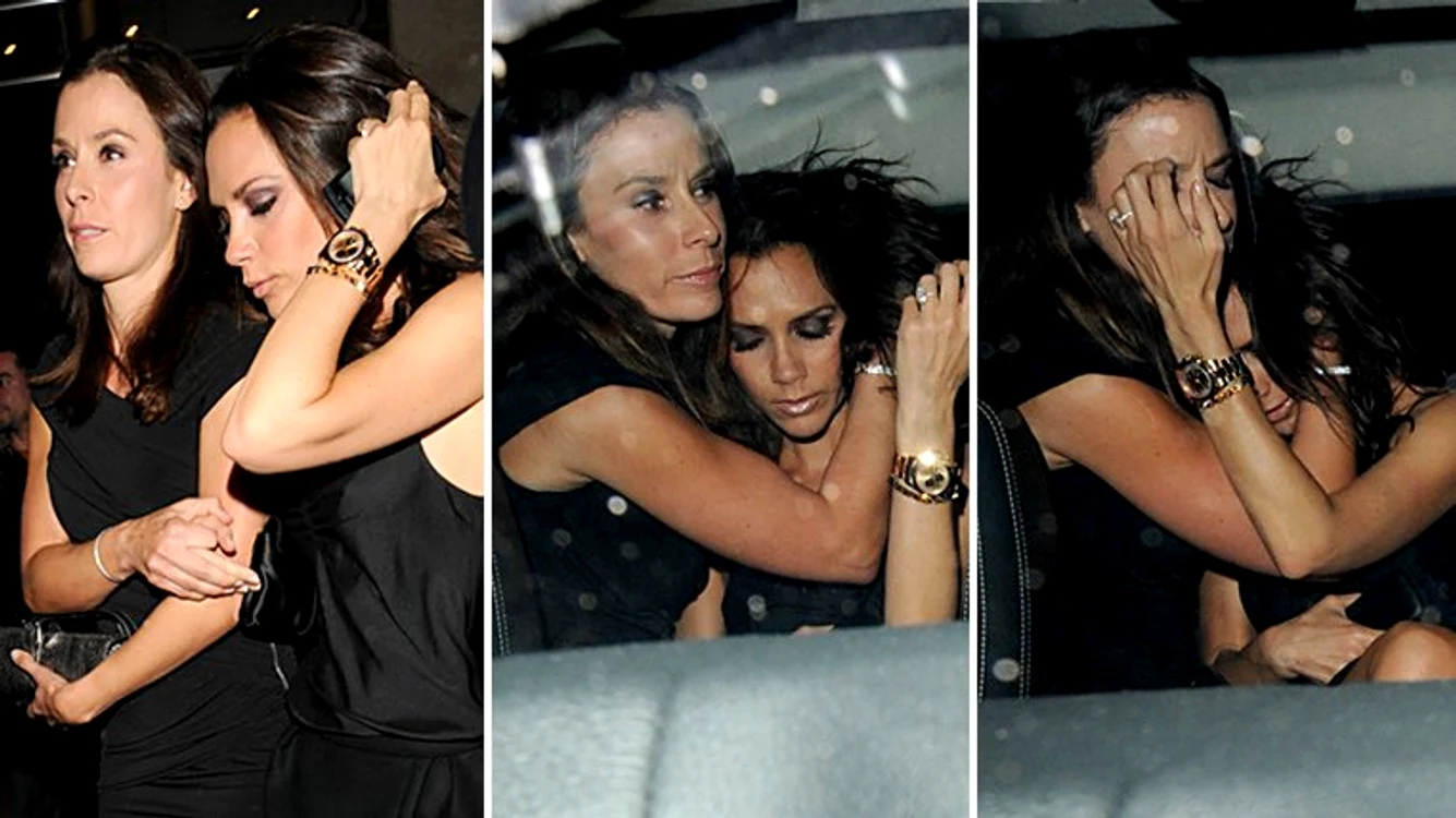 Victoria Beckham beată