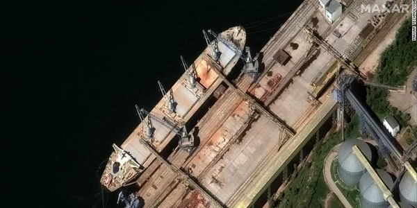 Furt de cereale in portul Sevastopol