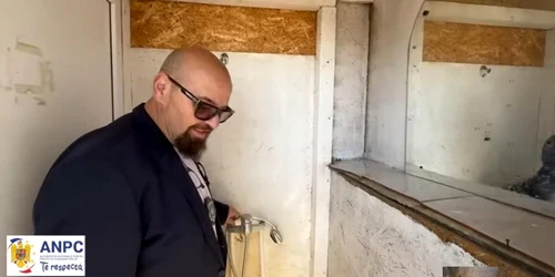 Piedone pe litoral, captura video jpg