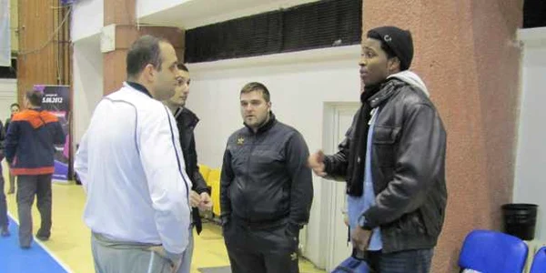 Jermont Horton a ajuns la sală direct de la aeroport