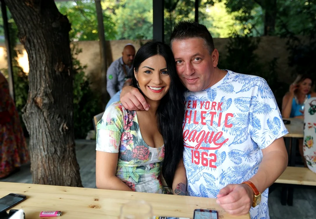 Cristina Canela și Costin Mărculescufoto: arhivă personală