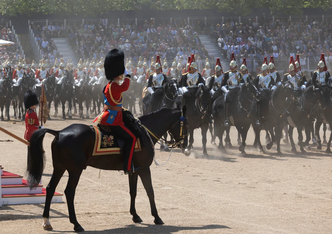 Prințul William, repetiții pentru Trooping the colour, Profimedia