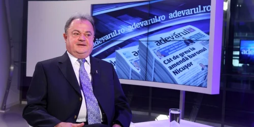 Vasile Blaga la Adevarul Live FOTO Sever Gheorghe 