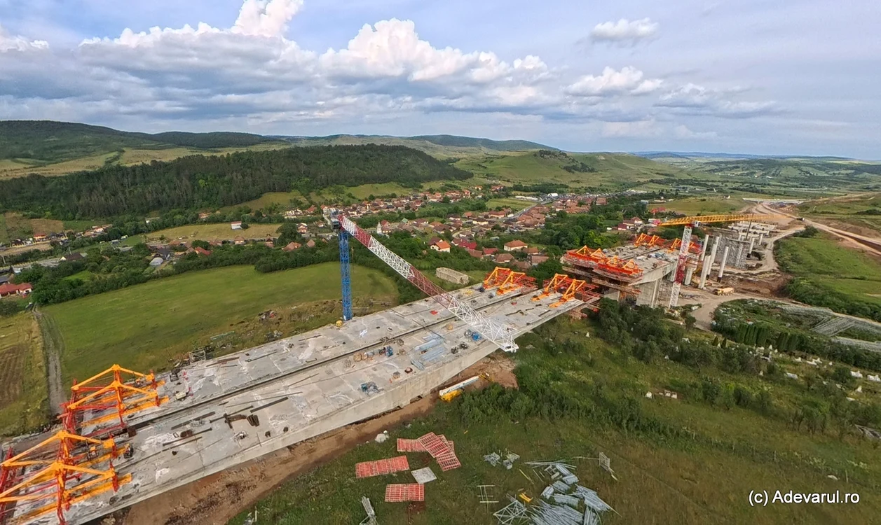 Viaductul de la Nădășelu. Foto: Daniel Guță ADEVĂRUL