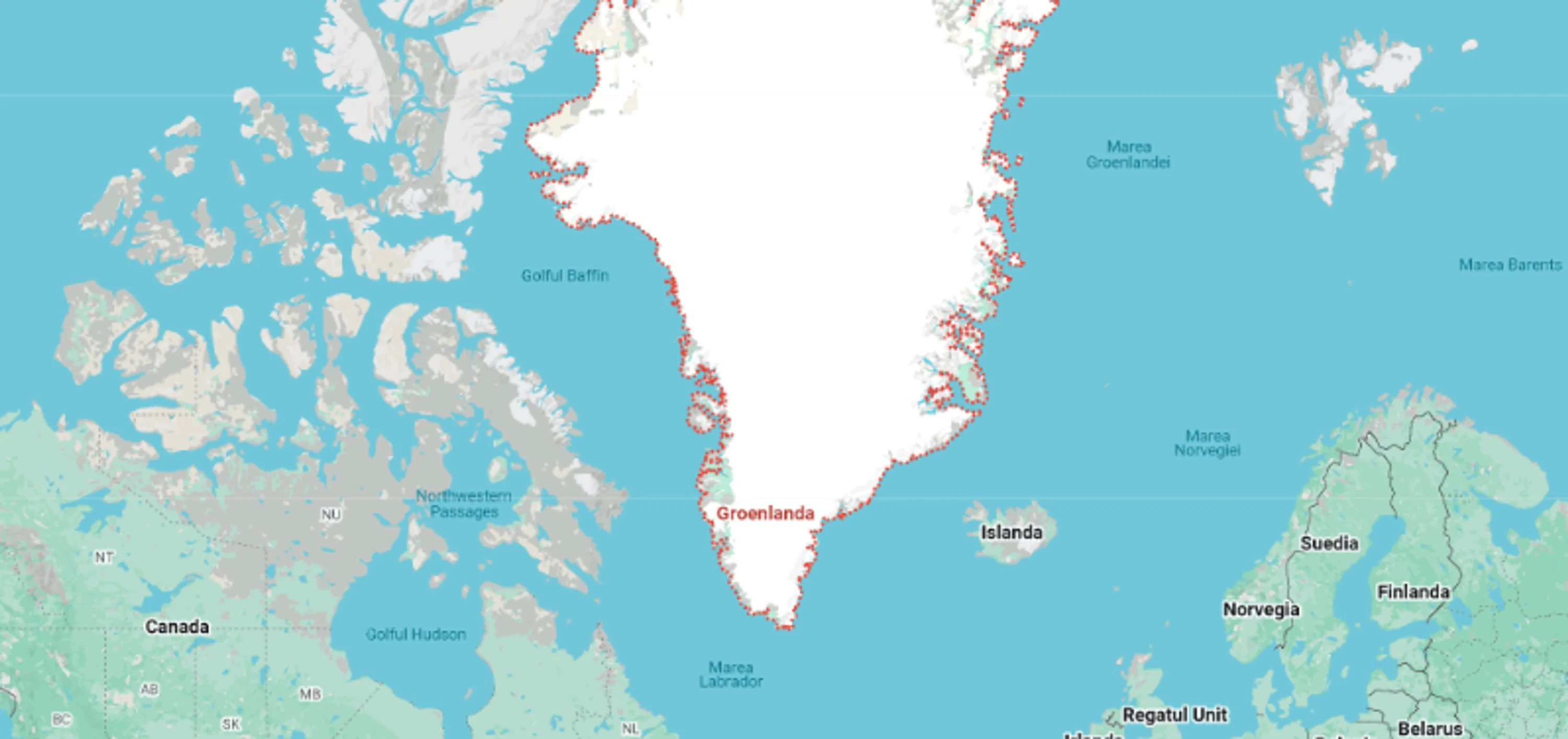 De ce numele Groenlandei înseamnă „Tărâmul verde”, în condițiile în care insula e acoperită 90% cu gheață