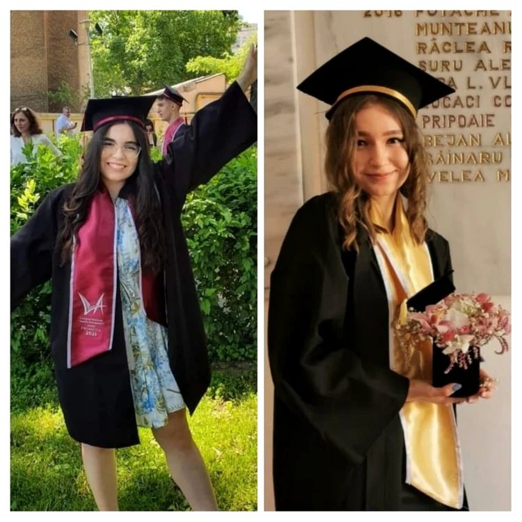Bianca Eni şi Mara Velea, sursa: Facebook/Arhivă Personală