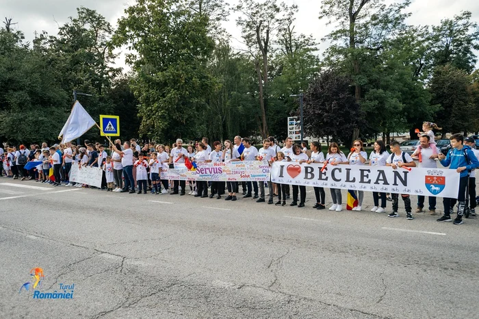 Plutonul, așteptat la Beclean pe Someș. Foto Turul României