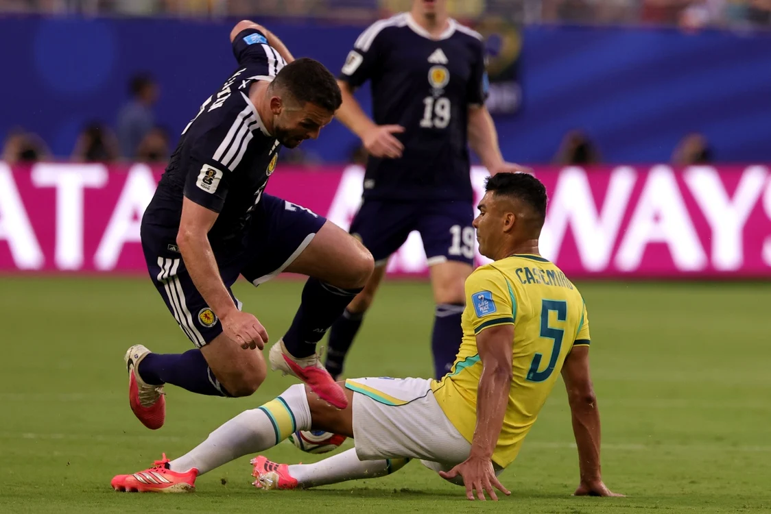 Scoțienii au avut o evoluție foarte slabă contra Braziliei (Foto: EPAImages)